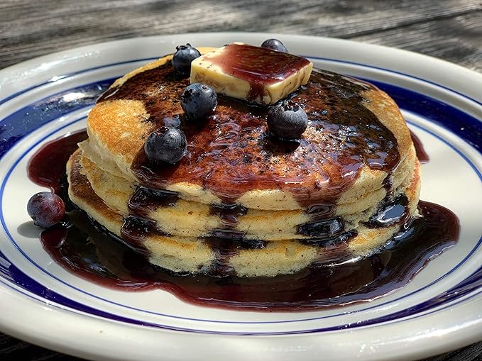 Tree Juice Blueberry Maple Syrup | 100% Pure Grade A Maple Syrup | All Natural, Non GMO, Vegan, Gluten Free, Vegetarian, Paleo | 12 Ounce Bottle