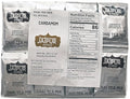 Jaipur Avenue Cardamom Chai Tea Mix Crafted with All-Natural Assam Black Tea, Cardamom, Cane Sugar, and Premium Dry Milk - Preservative-Free, Gluten-Free, Authentic Indian Chai Tea Latte (50 Packets)