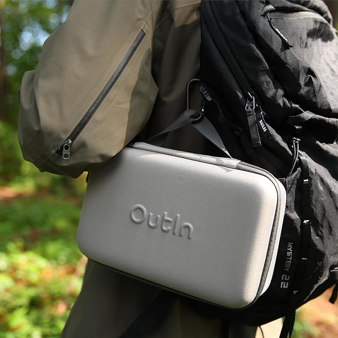 OutIn Nano Portable Electric Espresso Machine Carrying Bag, Waterproof Sturdy EVA Electronic Coffee Maker Storage Case Hand Hold Belt, Travelling, Office, Camping