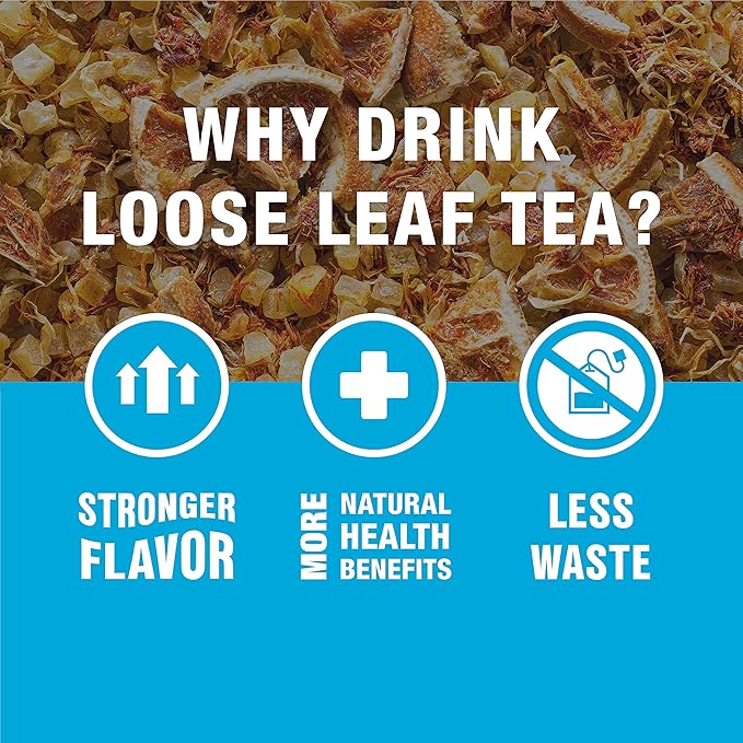 Tiesta Tea - Loose Leaf Tea Tin Gift Box, High to Non-Caffeinated Assorted Blends, 3 Tins for Hot & Iced Brews Variety Pack, Passion Berry Jolt, Fruity Paradise, & Lavender Chamomile