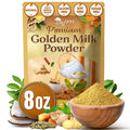 TOG999, Premium 8oz Golden Milk Powder - Turmeric, Cinnamon, Ginger & Black Pepper – Natural Spice Blend for Lattes, Smoothies & Baking – Non-GMO, No Additives.