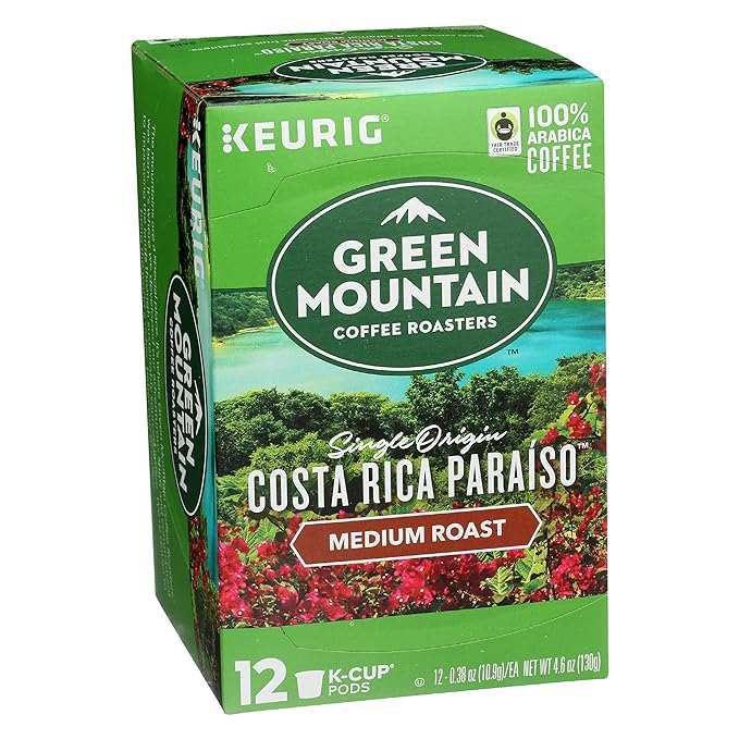 GREEN MOUNTAIN Costa Rica Paraiso K Cup, 12 ct