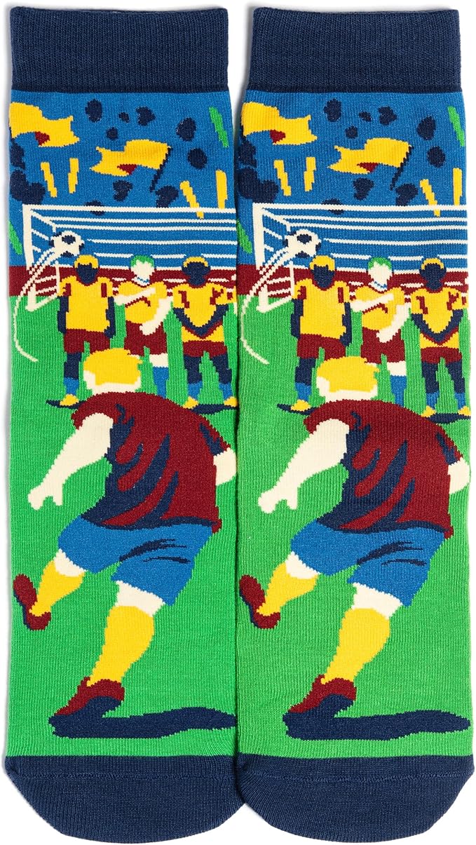 Lavley Funny Socks for Sports Fans and Players - Cool Novelty Gifts for Men, Women, & Teens