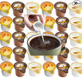 Flavored Coffee Creamer Singles Variety Pack – 30 Liquid Portions, Shelf-Stable & Non-Dairy – No Refrigeration Needed – For Hot & Iced Coffee