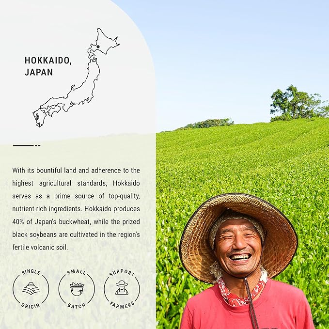 Senbird Premium Genmaicha, Caffeine-Free Japanese Mochi Rice Tea from Hokkaido Japan, Herbal Tea in Airtight Tin, 100g (3.5oz)