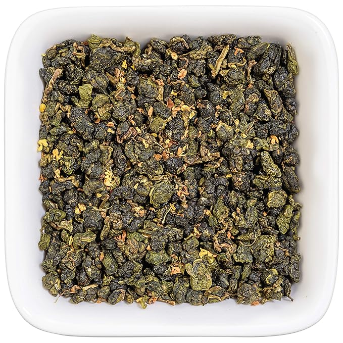 Tealyra - Osmanthus Gui Hua Oolong - Taiwanese Oolong Loose Leafe Tea - Sweet and Aromatic Taste - Naturally Produced - 110g (4-ounce)