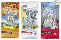 Raven's Brew Whole Bean Coffee Variety Pack - 3 Delicious Flavors - Wicked Wolf, Three Peckered Billy Goat and Deadman's Reach - 12 oz each