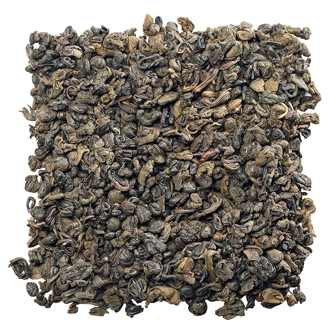 U.S. Wellness Naturals Organic Gunpowder Green Tea | Loose Leaf | Premium Quality | 100% Certified Organic Green Tea |16oz/453g | 200+ Cups