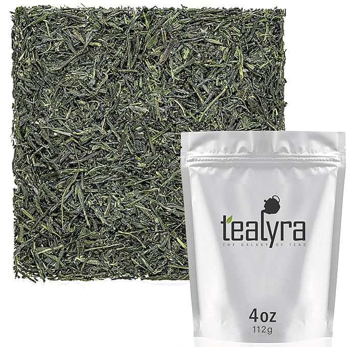 Tealyra - Hibi Uji Gyokuro - Luxury Japanese Green Loose Leaf Tea - Rich Umami - High Antioxidants - Premium Tea - Medium Caffeine - 112g (4-ounce)