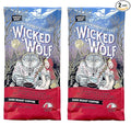 Raven's Brew Wicked Wolf Ground Coffee, 12 ounce - Dark Roast - Full Body of Currant and Spice (2 Pack)