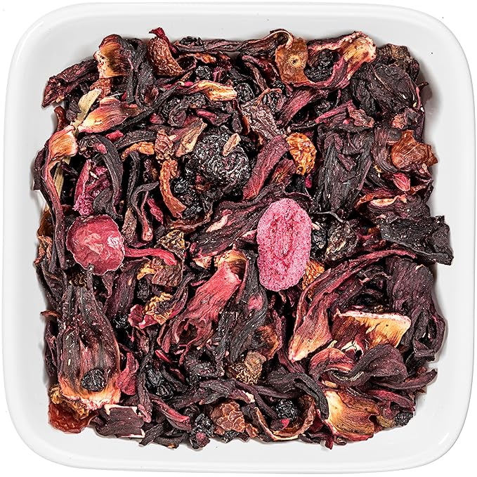 Tealyra - Cherry Goddess - Fruity Herbal Loose Leaf Tea - Caffeine-Free - Vitamin Rich - Hot and Iced - All Natural - 110g (4-ounce)