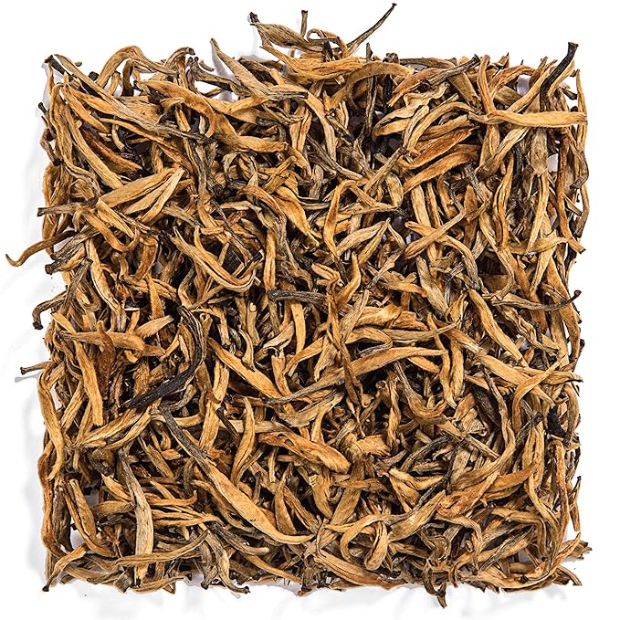 Tealyra - Imperial Golden Monkey - Yunnan Black Loose Leaf Tea - Best Chinese Black Tea - Bold Caffeine - 220g (8-ounce)