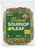 Whole Green Soursop Leaves (4 oz) - Approx 300+ Large Dried Graviola Leaves (Annona Muricata) - 100% Natural Wildcrafted Guanabana Tea - Naturally Gluten-Free & Caffeine-Free - Hand-Selected